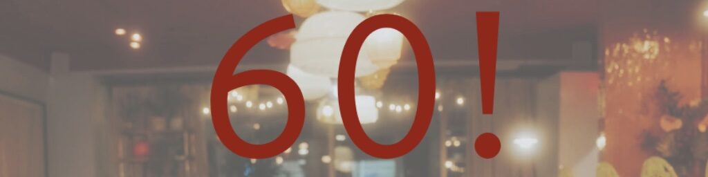 JKY and REH turn 60!